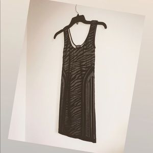 NEW  bebe Lace Drama Bodycon Dress